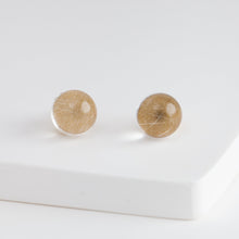 Load image into Gallery viewer, Gyoku rutilated quartz earrings
