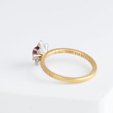 Load image into Gallery viewer, Spread ruby diamond ring