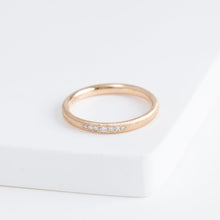 Load image into Gallery viewer, Lucia Mukuri 2.2mm PG with seven diamonds