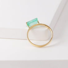 Load image into Gallery viewer, Band one-of-a-kind emerald ring