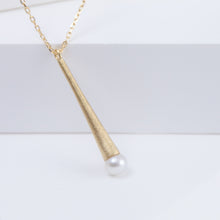 Load image into Gallery viewer, Raindrop pearl necklace