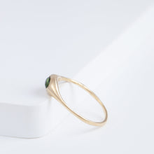 Load image into Gallery viewer, Yui light green tourmaline ring
