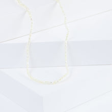 Load image into Gallery viewer, Sazare small creamy akoya pearl necklace (#0433)