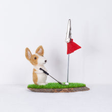 Load image into Gallery viewer, Fluffy - Golf doll corgi
