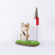 Load image into Gallery viewer, Fluffy - Golf doll shiba