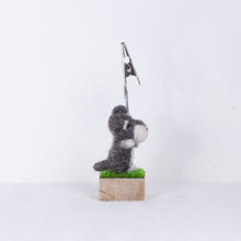 Load image into Gallery viewer, Fluffy - Schnauzer memo stand