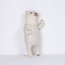 Load image into Gallery viewer, Yukurite - Ceramic wall decoration polar bear