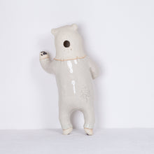 Load image into Gallery viewer, Yukurite - Ceramic wall decoration polar bear