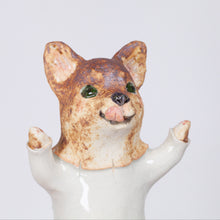 Load image into Gallery viewer, Yukurite - Ceramic wall decoration chihuahua