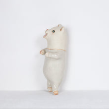 Load image into Gallery viewer, Yukurite - Ceramic wall decoration white cat