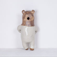 Load image into Gallery viewer, Yukurite - Ceramic wall decoration bear