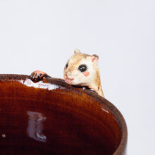 Load image into Gallery viewer, Yukurite - Ceramic wine cup with flying squirrel