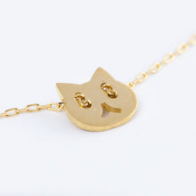 Load image into Gallery viewer, Cat chain eyes bracelet