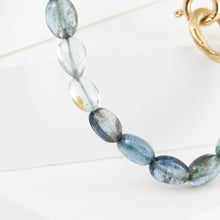 Load image into Gallery viewer, OOAK mixed aquamarine layering necklace