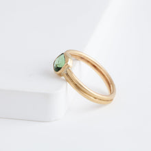 Load image into Gallery viewer, Stillwater green tourmaline ring