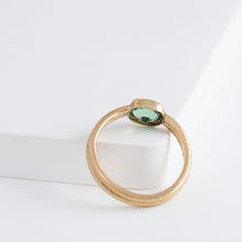 Load image into Gallery viewer, Stillwater green tourmaline ring