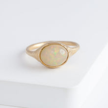 Load image into Gallery viewer, Gravity Ethiopian opal ring