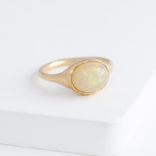 Load image into Gallery viewer, Gravity Ethiopian opal ring