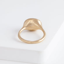 Load image into Gallery viewer, Gravity OOAK Moss Aquamarine ring B