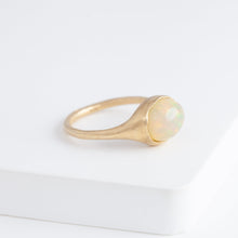 Load image into Gallery viewer, Gravity Ethiopian opal ring