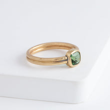 Load image into Gallery viewer, Stillwater green tourmaline ring