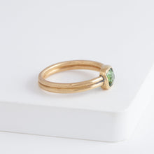 Load image into Gallery viewer, Stillwater green tourmaline ring