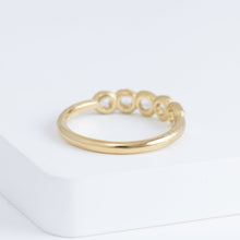 Load image into Gallery viewer, Pebble diamond ring