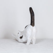Load image into Gallery viewer, Ryoji Bannai - #2603 Black and white stretching cat