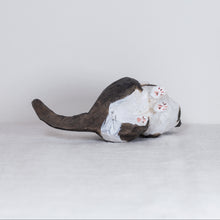 Load image into Gallery viewer, Ryoji Bannai - #2606 Black and white scratching cat