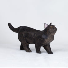 Load image into Gallery viewer, Ryoji Bannai - #2601 Black walking cat