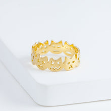 Load image into Gallery viewer, Cat iconic ring (18K Yellow Gold)