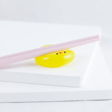 Load image into Gallery viewer, Chick Chopsticks stand with chopsticks
