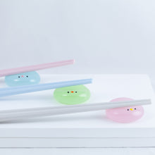 Load image into Gallery viewer, Chick Chopsticks stand with chopsticks