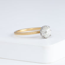 Load image into Gallery viewer, Lucent one-of-a-kind crown of light diamond ring
