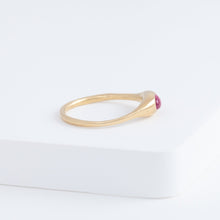 Load image into Gallery viewer, Yui pink tourmaline ring