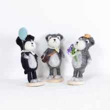Load image into Gallery viewer, Fluffy - small Schnauzer doll