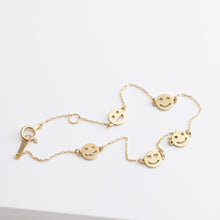 Load image into Gallery viewer, Five smiley bracelet