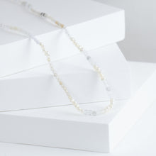 Load image into Gallery viewer, Tree charm white gemstones beads necklace