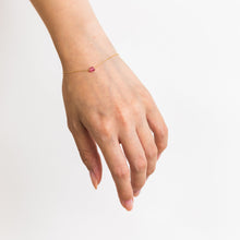 Load image into Gallery viewer, Rough stone ruby bracelet - Kolekto