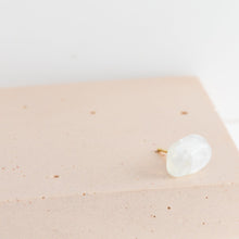 Load image into Gallery viewer, Rough stone moonstone stud - Kolekto