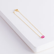 Load image into Gallery viewer, Rough stone ruby bracelet - Kolekto