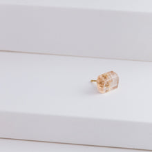 Load image into Gallery viewer, Rough stone imperial topaz stud - Kolekto
