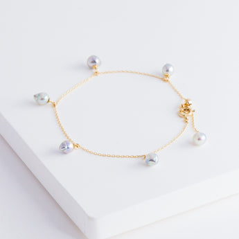 Baby akoya pearl bracelet - Kolekto