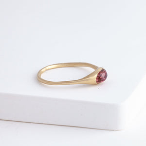 Yui pink tourmaline ring