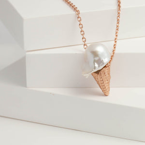 Large ice cream necklace