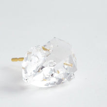Load image into Gallery viewer, Herkimer quartz large stud
