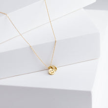 Load image into Gallery viewer, Two smiley diamond necklace
