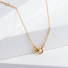 Load image into Gallery viewer, One-of-a-kind Ice diamond two-tone necklace
