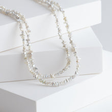 Load image into Gallery viewer, Sazare akoya pearl long necklace
