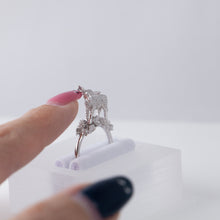 Load image into Gallery viewer, Sheep silver ring
